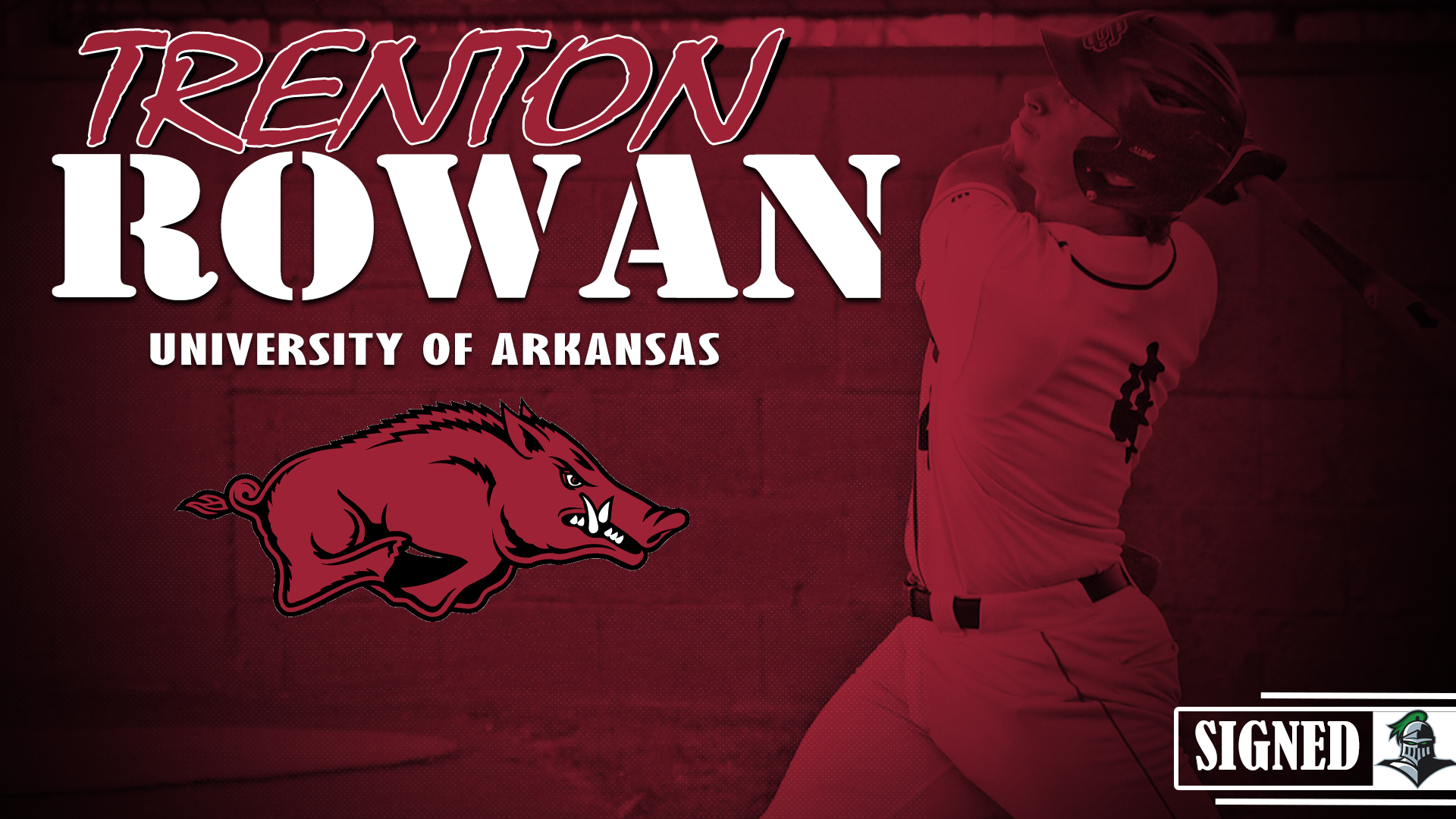 Rowan Signs with No. 2 Arkansas Razorbacks