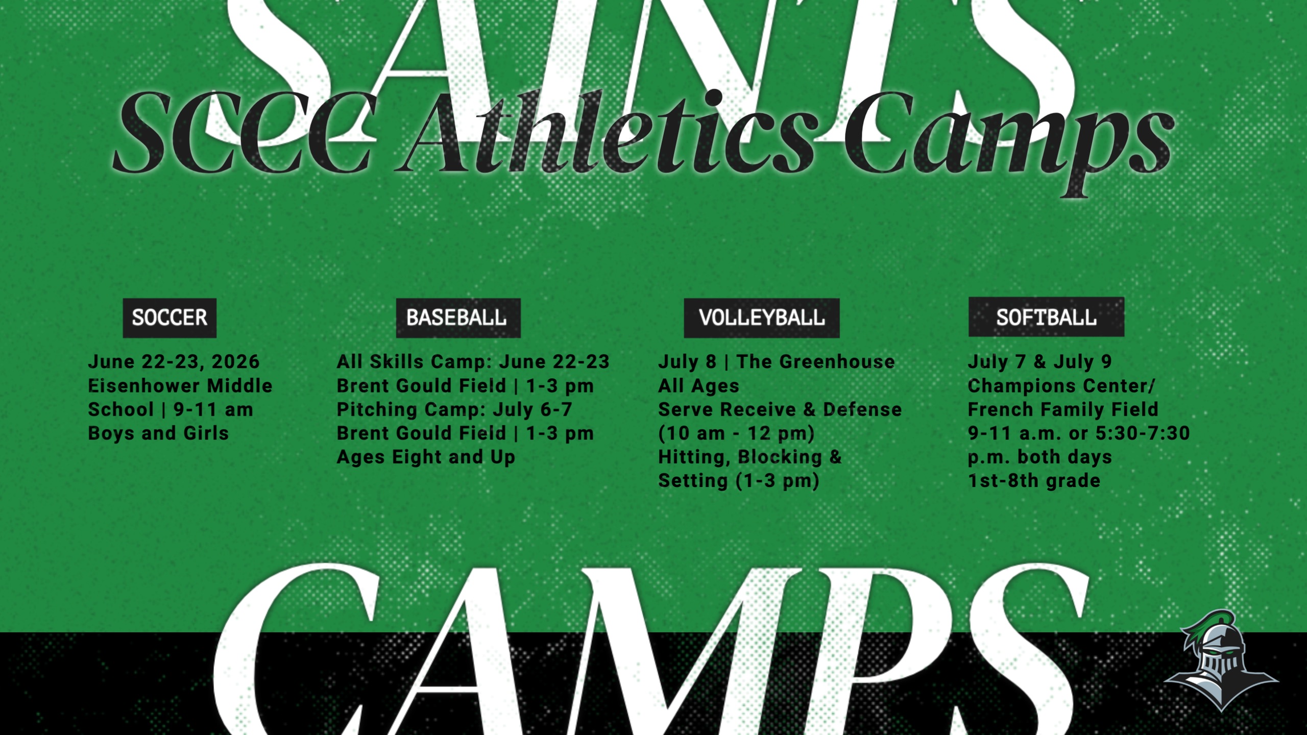 Saints Summer Youth Camps Set