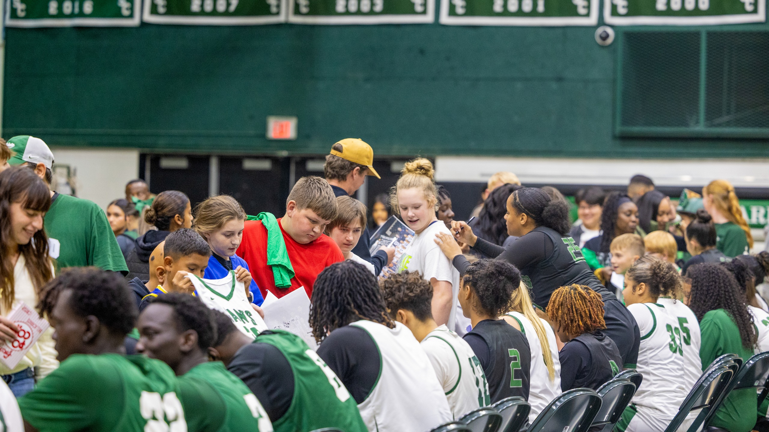 Seward Basketball Squads Give Fans 1st Look at Saints Basketball Preview Night