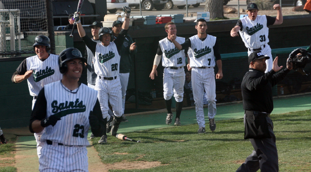 Saints Walk Off Trojans, Twice!