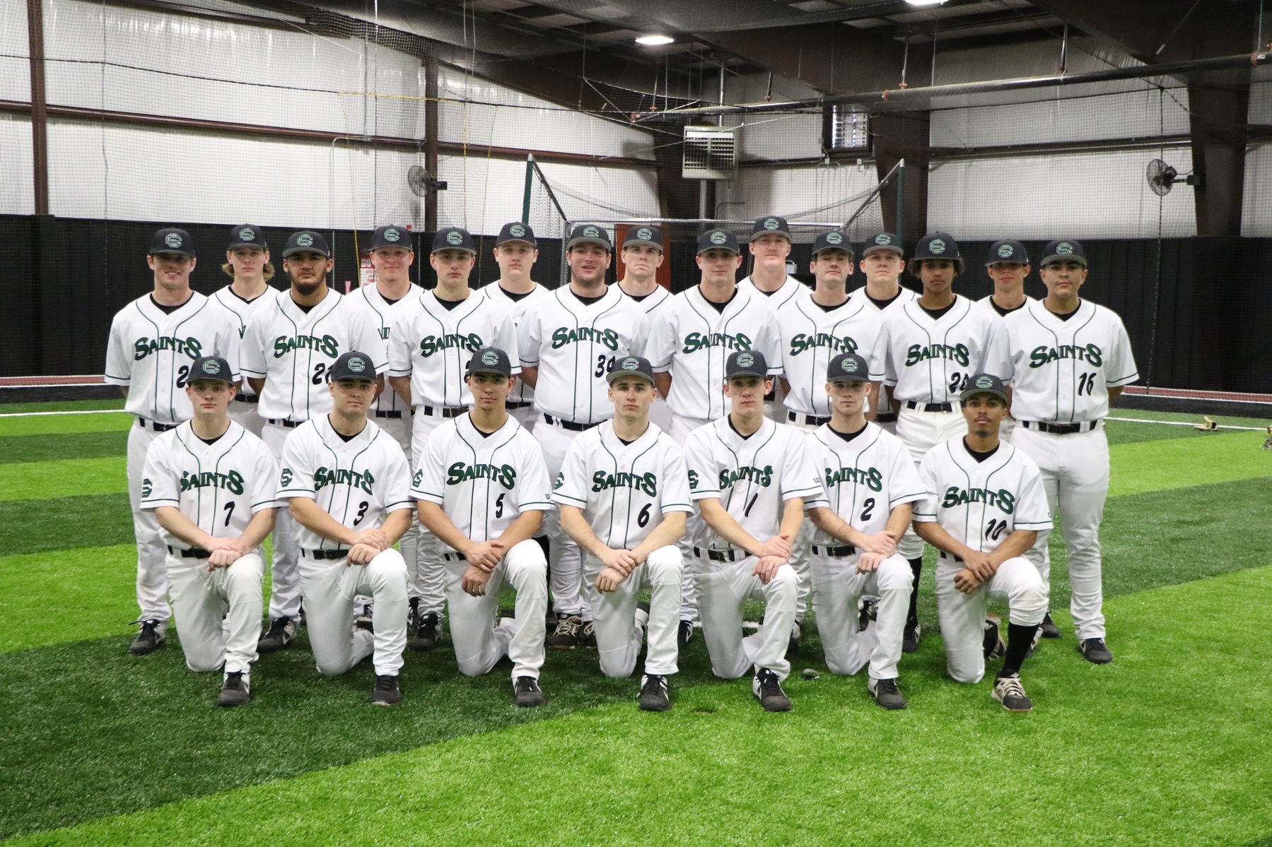 Saints baseball season opener in Weatherford Texas