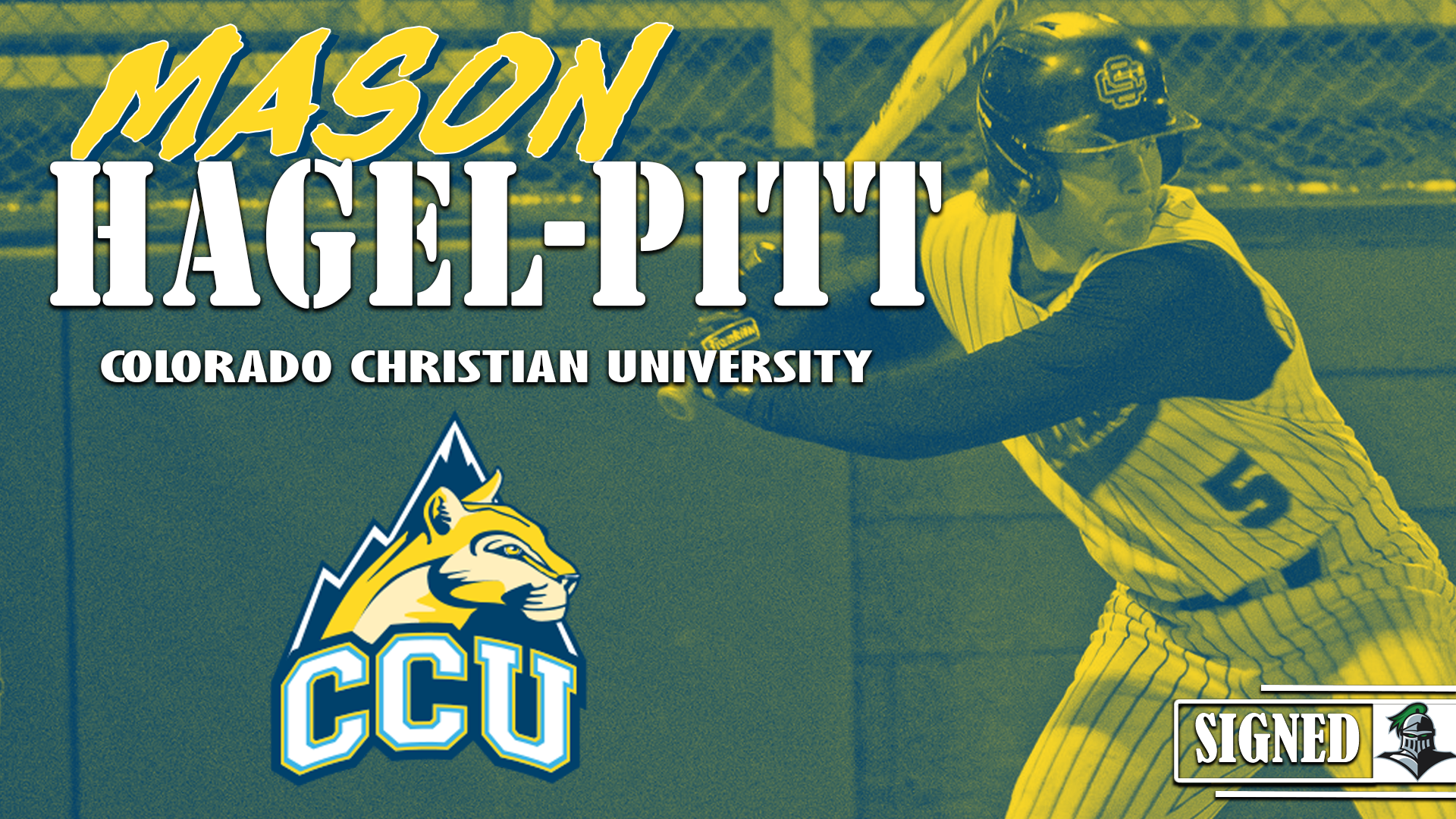 Hagel-Pitt Inks with Colorado Christian University