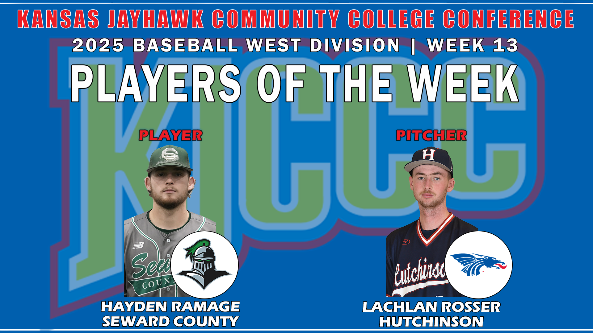 Saints Hayden Ramage earns KJCCC West Player of Week award, his second of the season