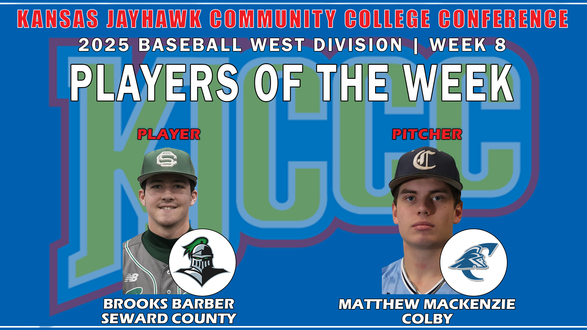 Saints Brooks Barber earns KJCCC West Player of the Week award