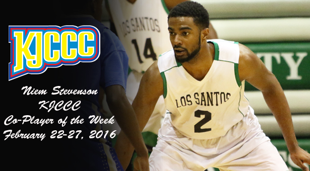 Stevenson Wraps Sophomore Season With Another Player of the Week Award