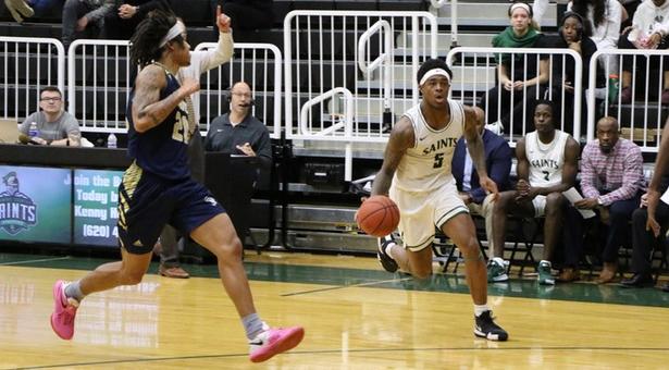Saints post fourth straight win with 86-55 triumph at Dodge City