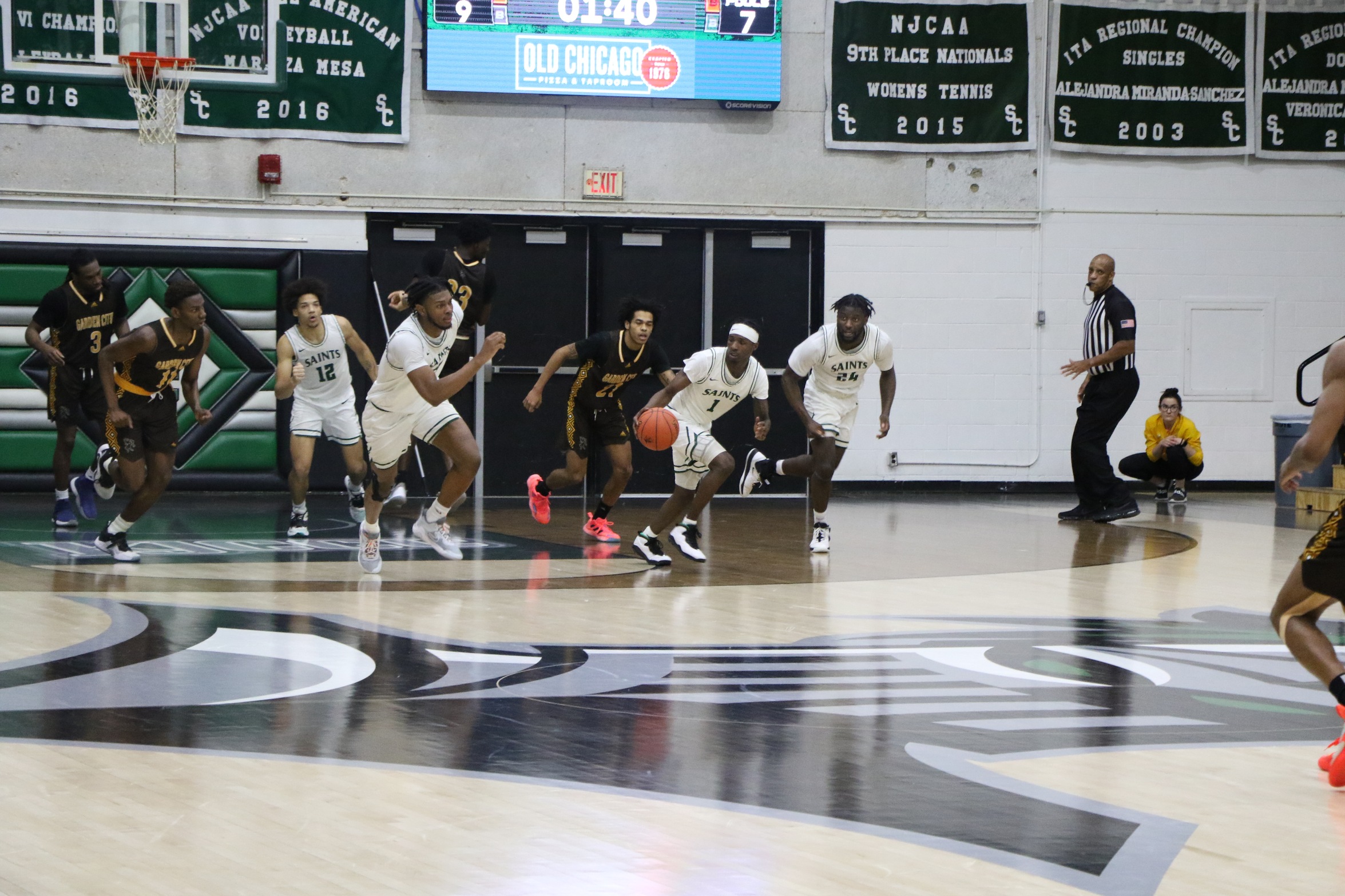 The Saints fall to No. 18 Garden City 81-65
