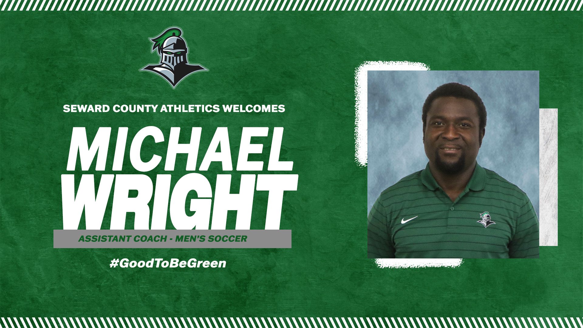 Michael Wright selected as Men's Soccer assistant