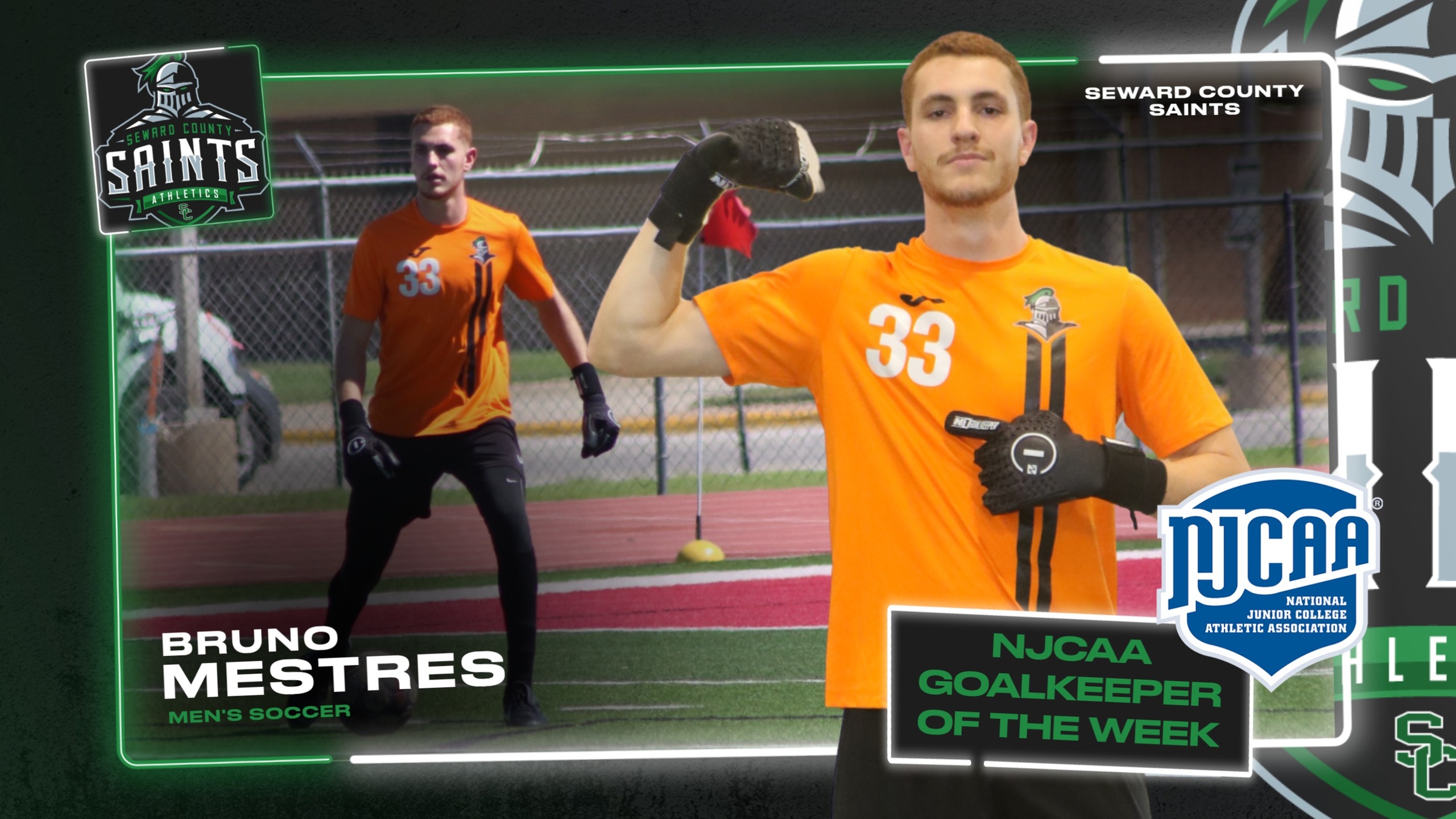 Make it Back-To-Back NJCAA Honors for Bruno Mestres