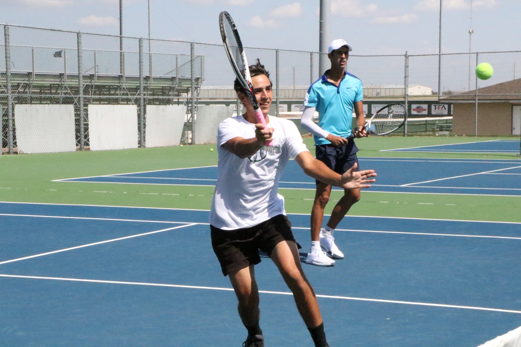 Saints Men's and Women's Tennis Teams in OKC Full Recap