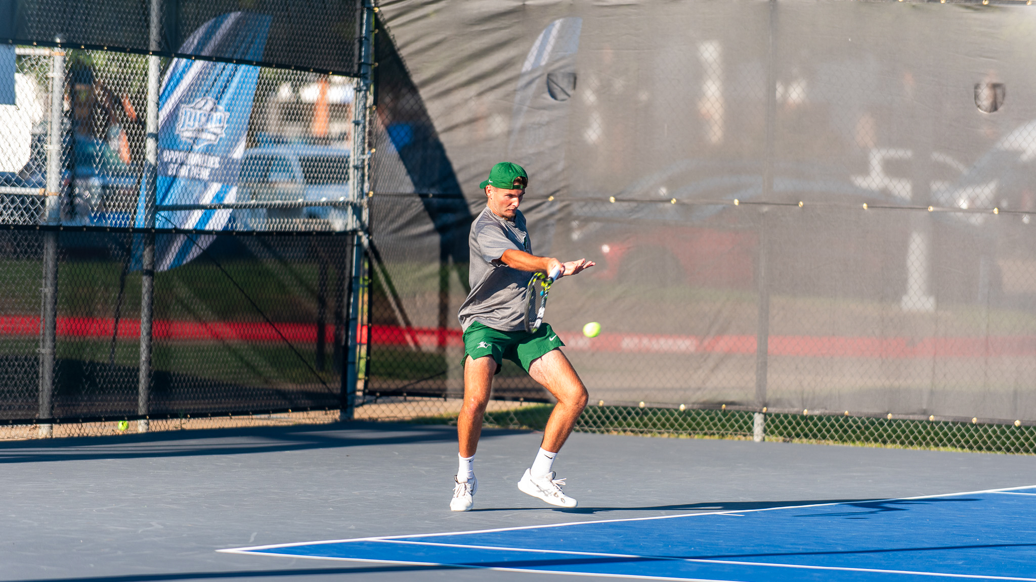Freshman Meryl Genevrier Plays at the NJCAA Championship in Plano, Texas. Genevrier Earned Seward's 3rd Singles National Championship in Program History