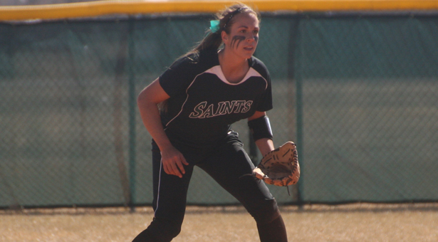 Lady Saints Set Offensive Records, Then Shutout in Odd DH Split