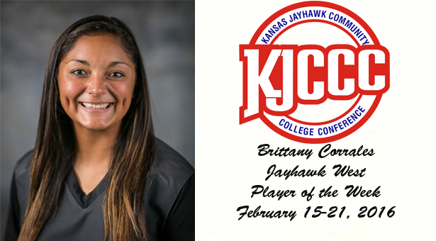 Corrales Swings Way to Jayhawk West Player of the Week Award