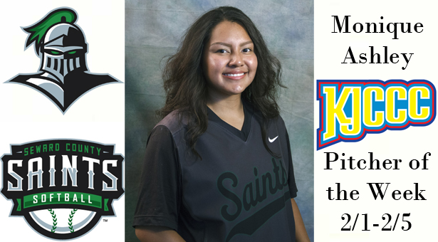 Ashley Earns Jayhawk West Pitcher of the Week Honors