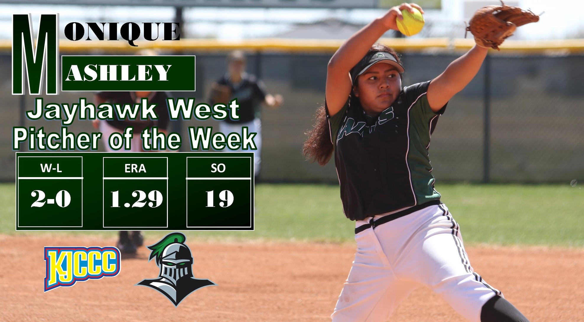 Ashley Earns Second Straight Jayhawk Pitcher of the Week Award