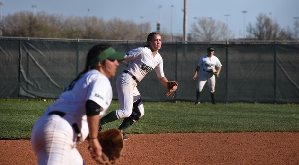 Lady Saints drop close games in doubleheader loss