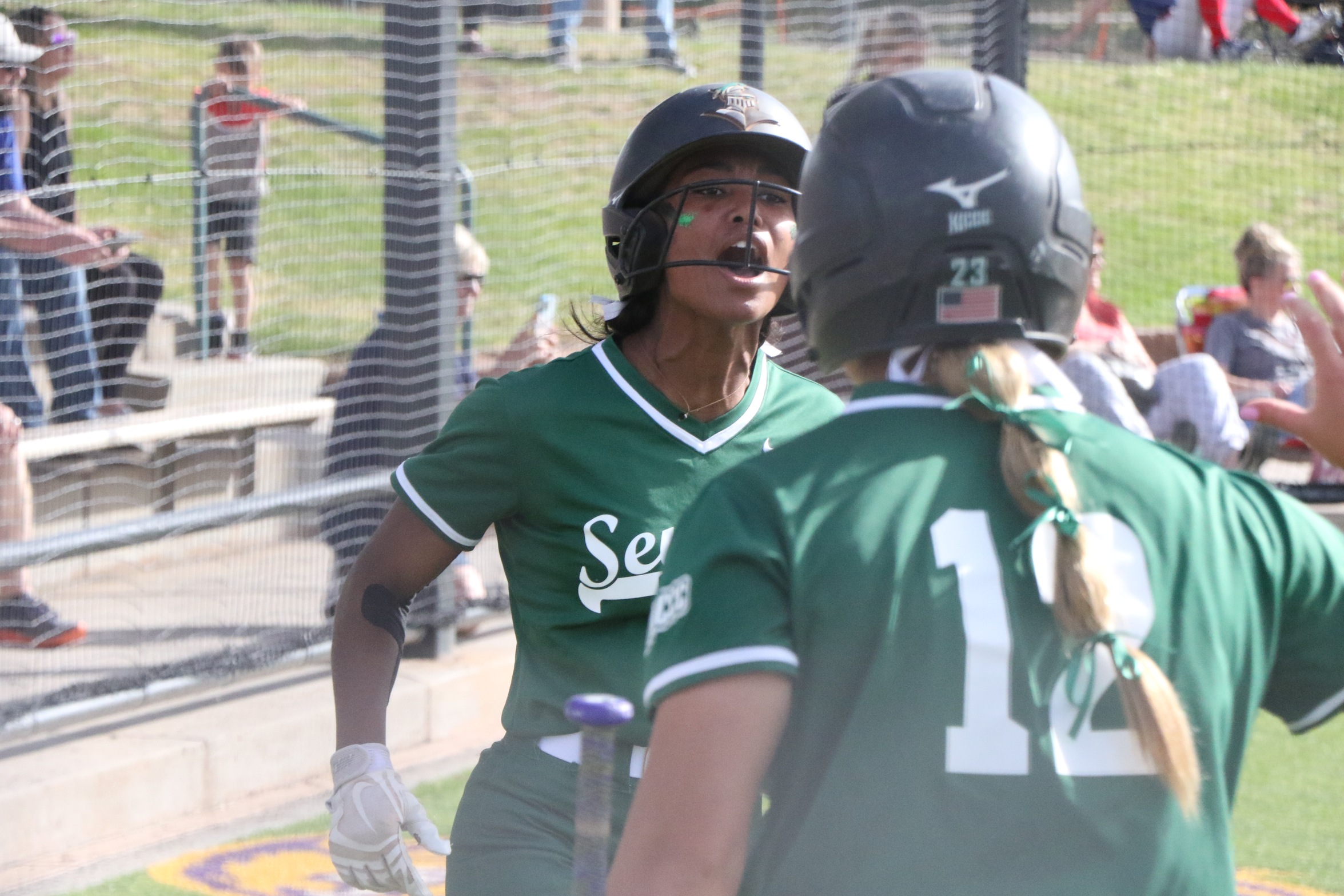 The Saints defeat the Trojans in the first round of Regionals