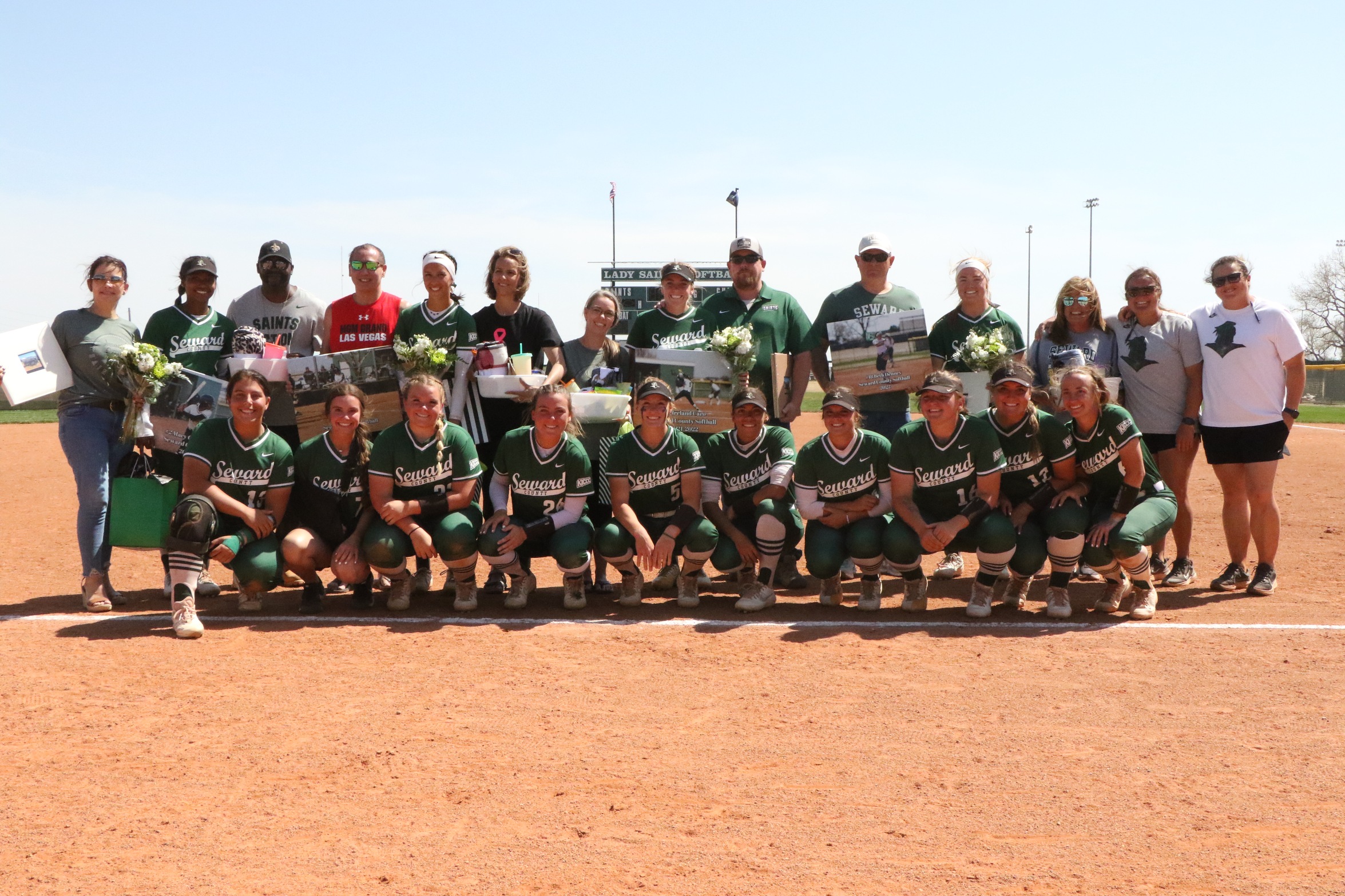 The Saints honor the Sophomores but falls to No. 15 Blue Dragons