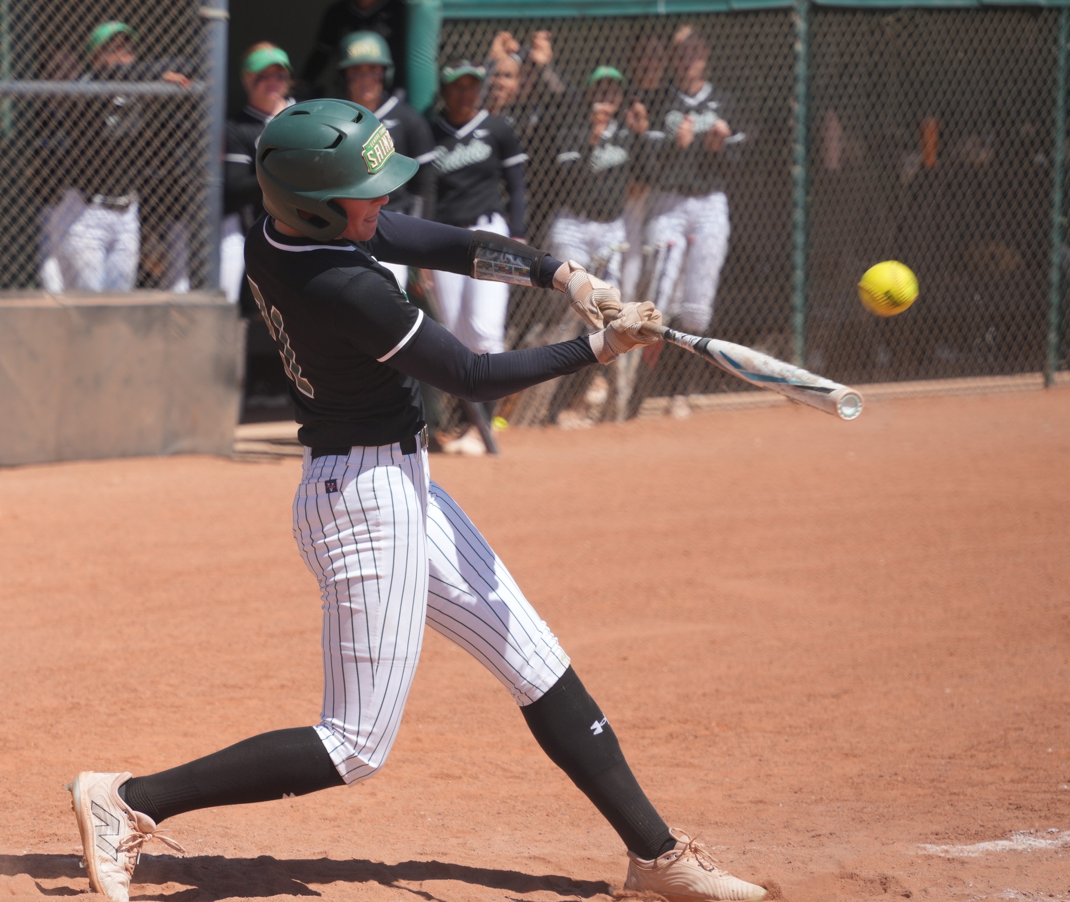 Lady Saints split with Pratt, walk-off win in game one, 5-4, fall in game two, 10-8