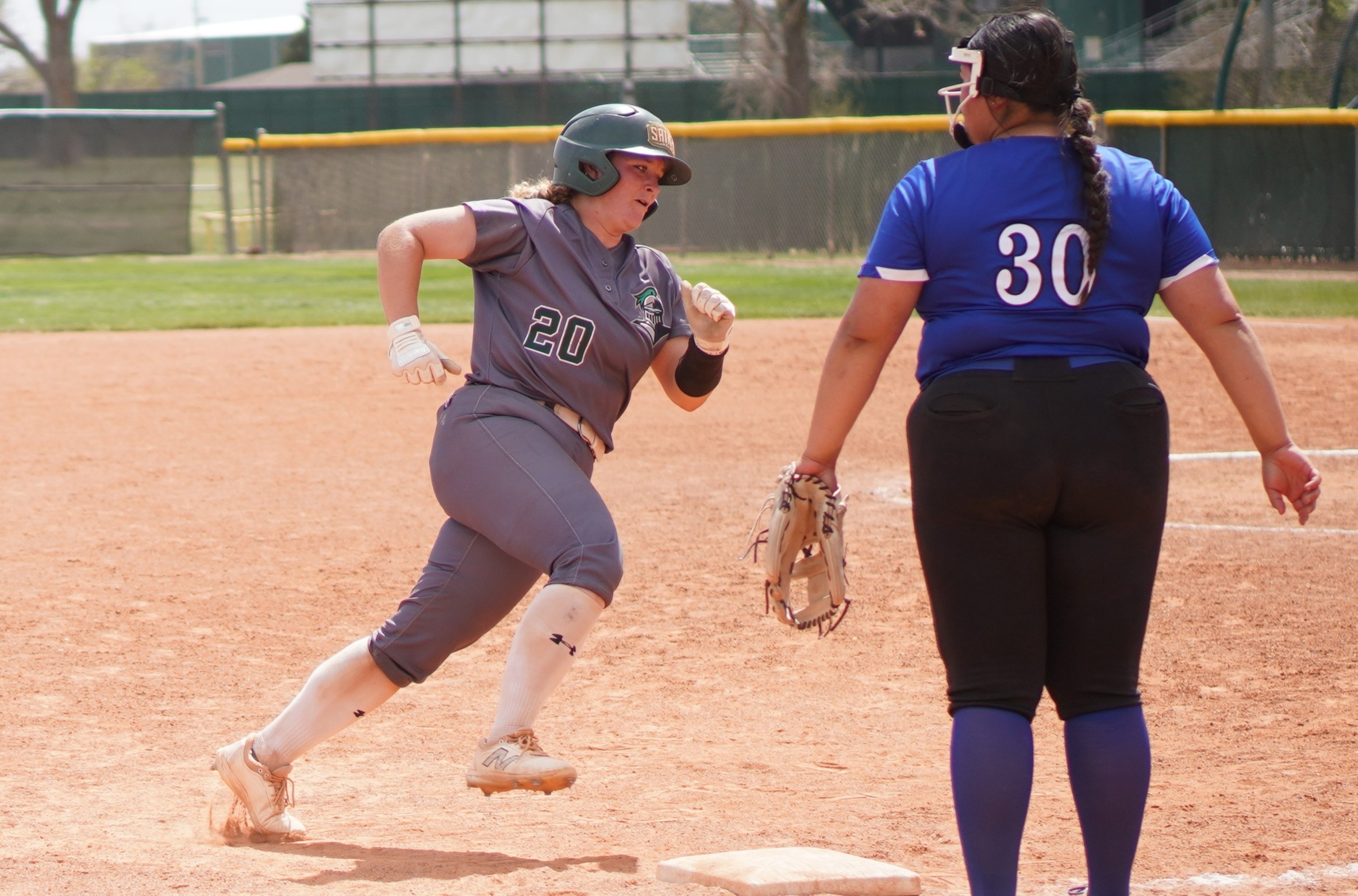 Lady Saints take two from Lamar, 7-4 and 7-3