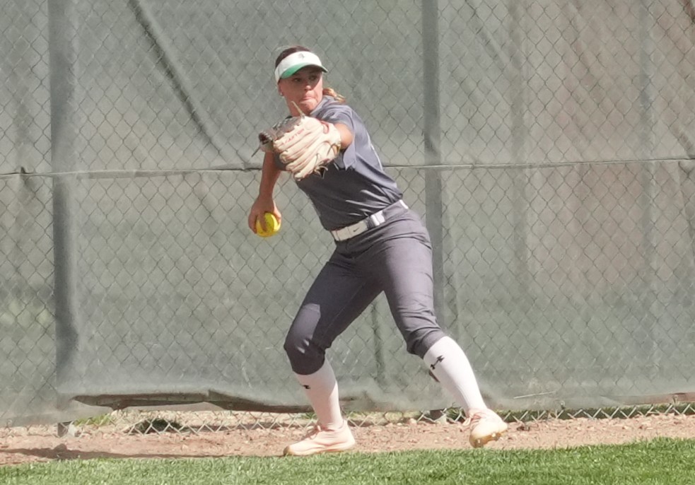 Lady Saints fall at Colby, lose 9-7 and 11-2