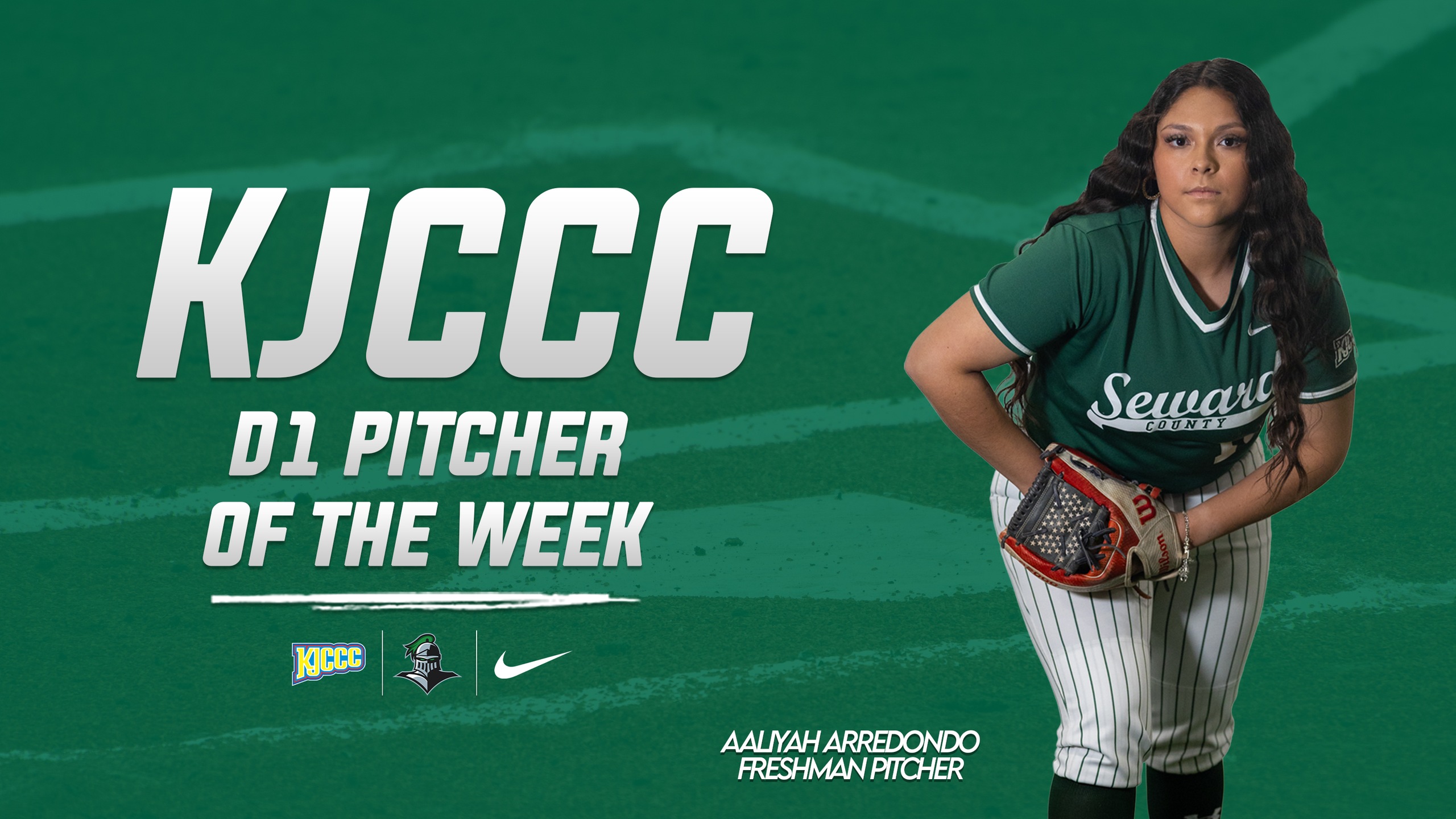Arredondo Named KJCCC Division 1 Pitcher of the Week