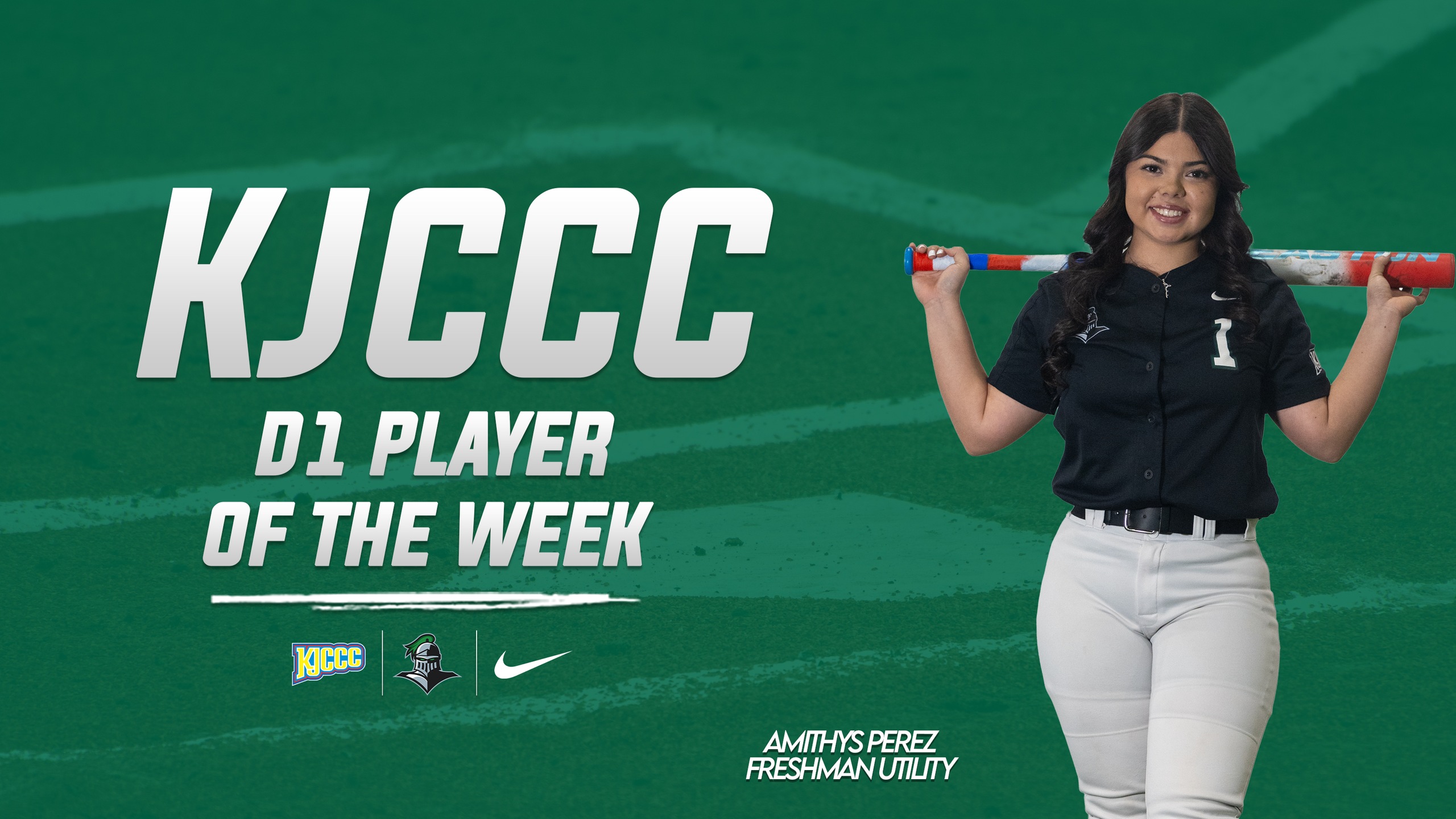 Perez Picks Up KJCCC Division I Player of the Week Honor