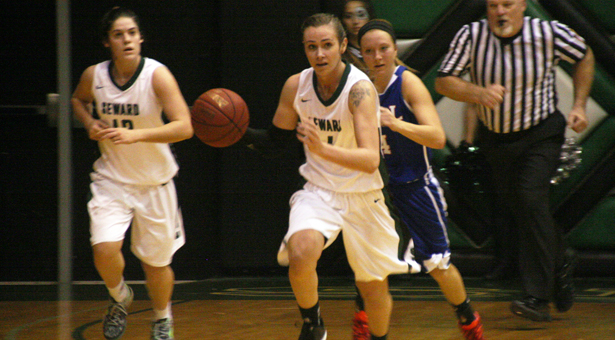 Scott & Davis Lead #20 Lady Saints to Opening Night Victory