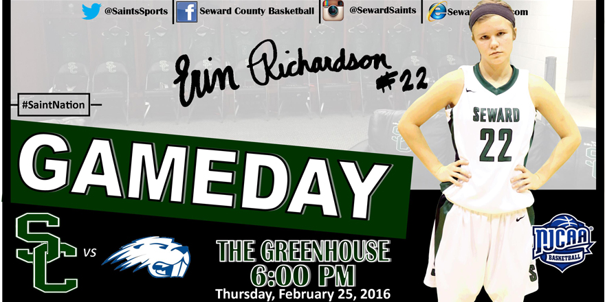 GAMEDAY IN THE GREENHOUSE: Seward County vs. Pratt Women's Basketball