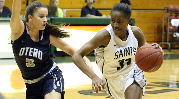 Lady Saints Cruise in Season Opener