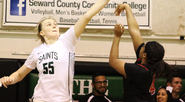 Lady Saints Capture Jayhawk Win Number 20