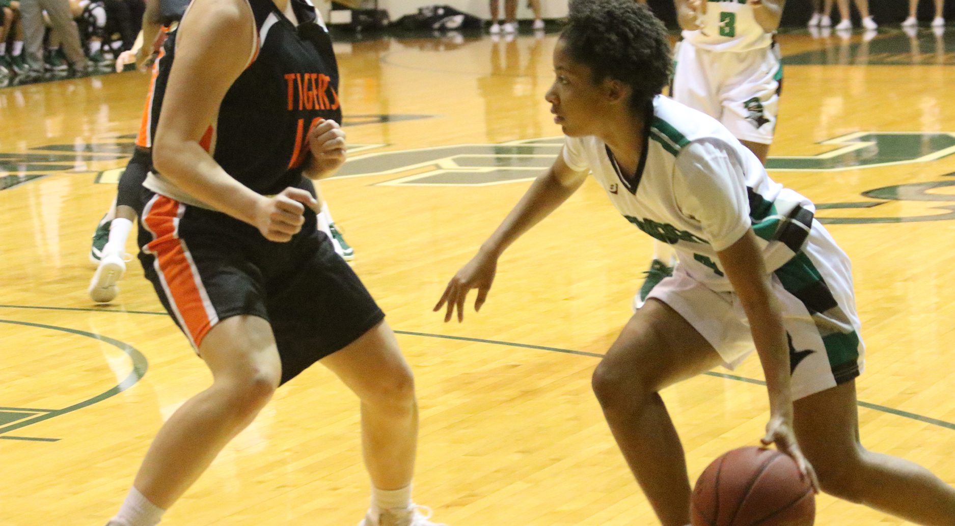 Lady Saints Hand Blue Dragons First Loss of Season