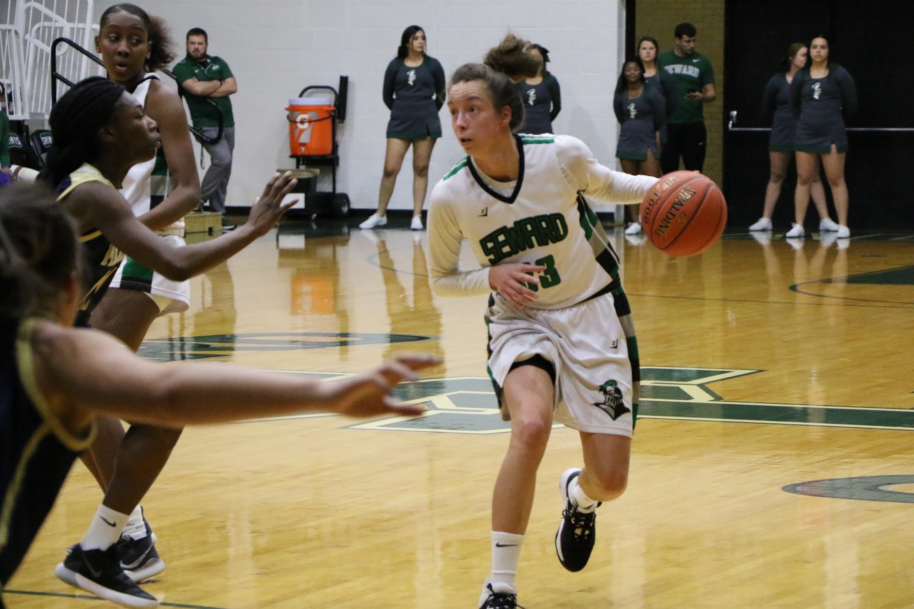 No. 13 Lady Saints win handily on the road at Neosho County Community College