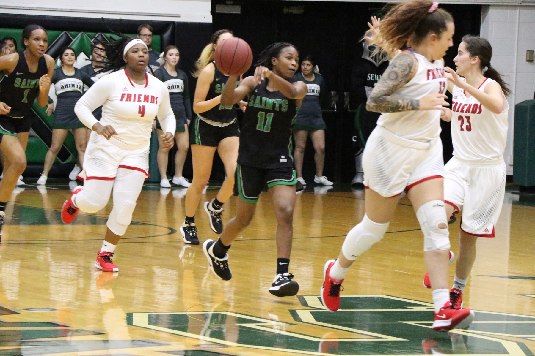 No. 6 Lady Saints defeat Friends University JV in the Pepsi Classic finale