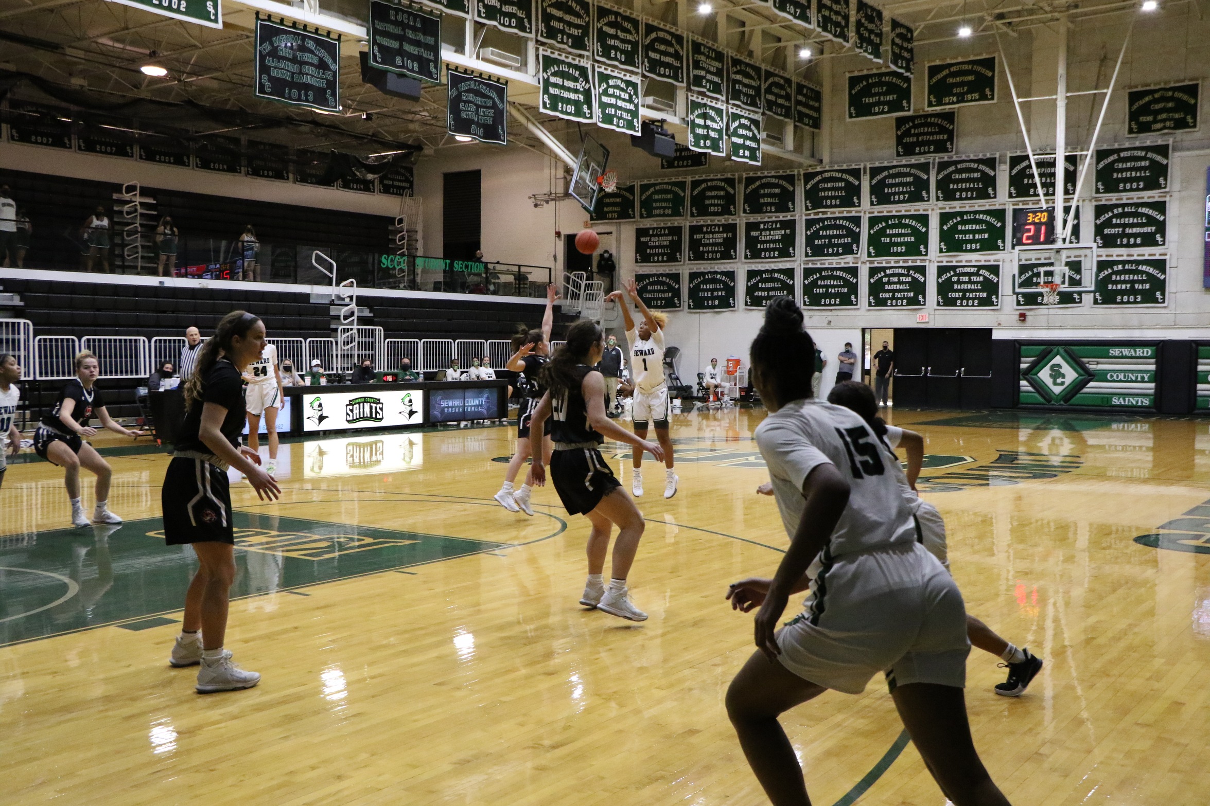 Lady Saints with a road victory over Coffeyville
