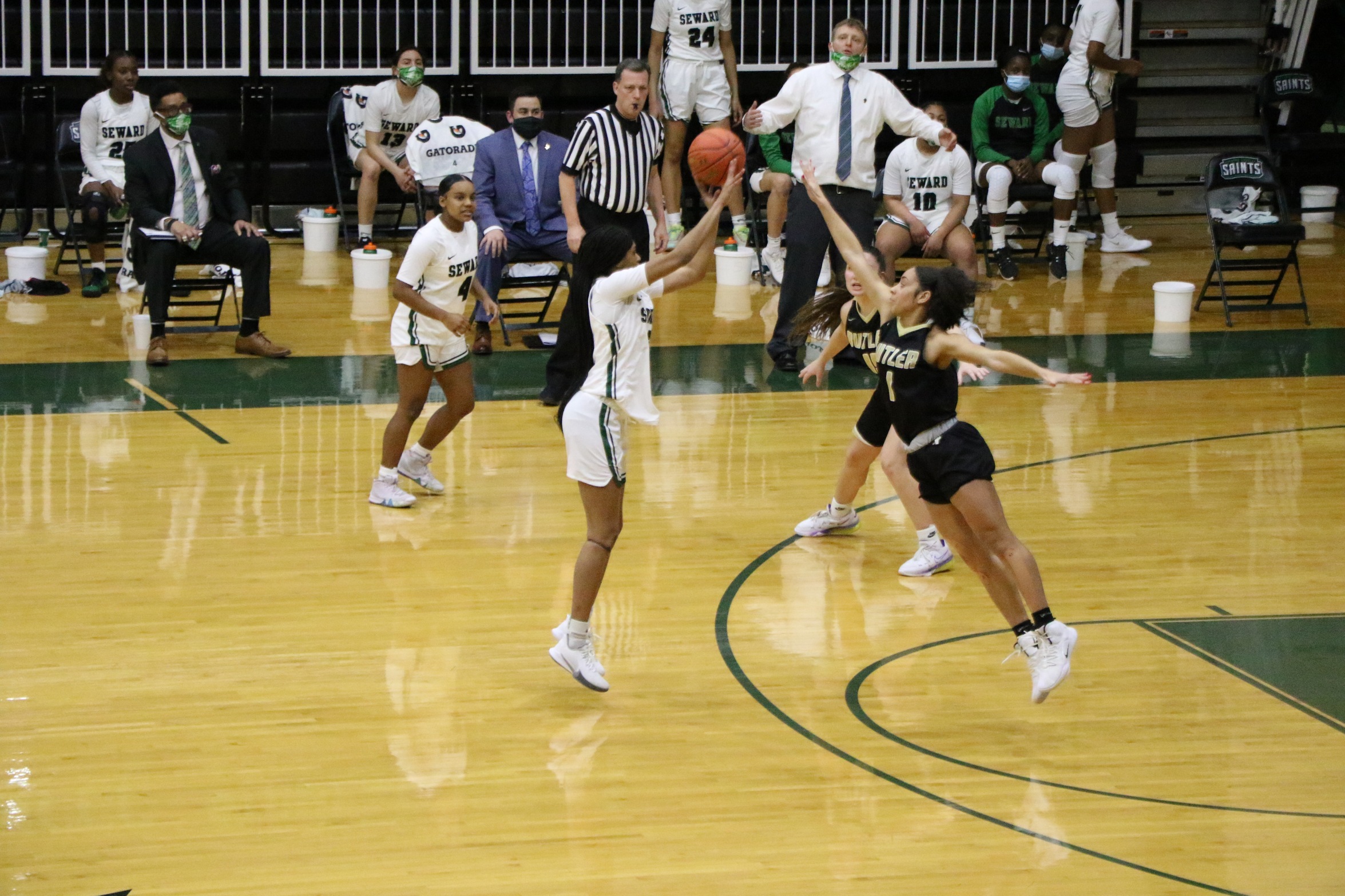 Lady Saints defeat Northwest Kansas in Goodland