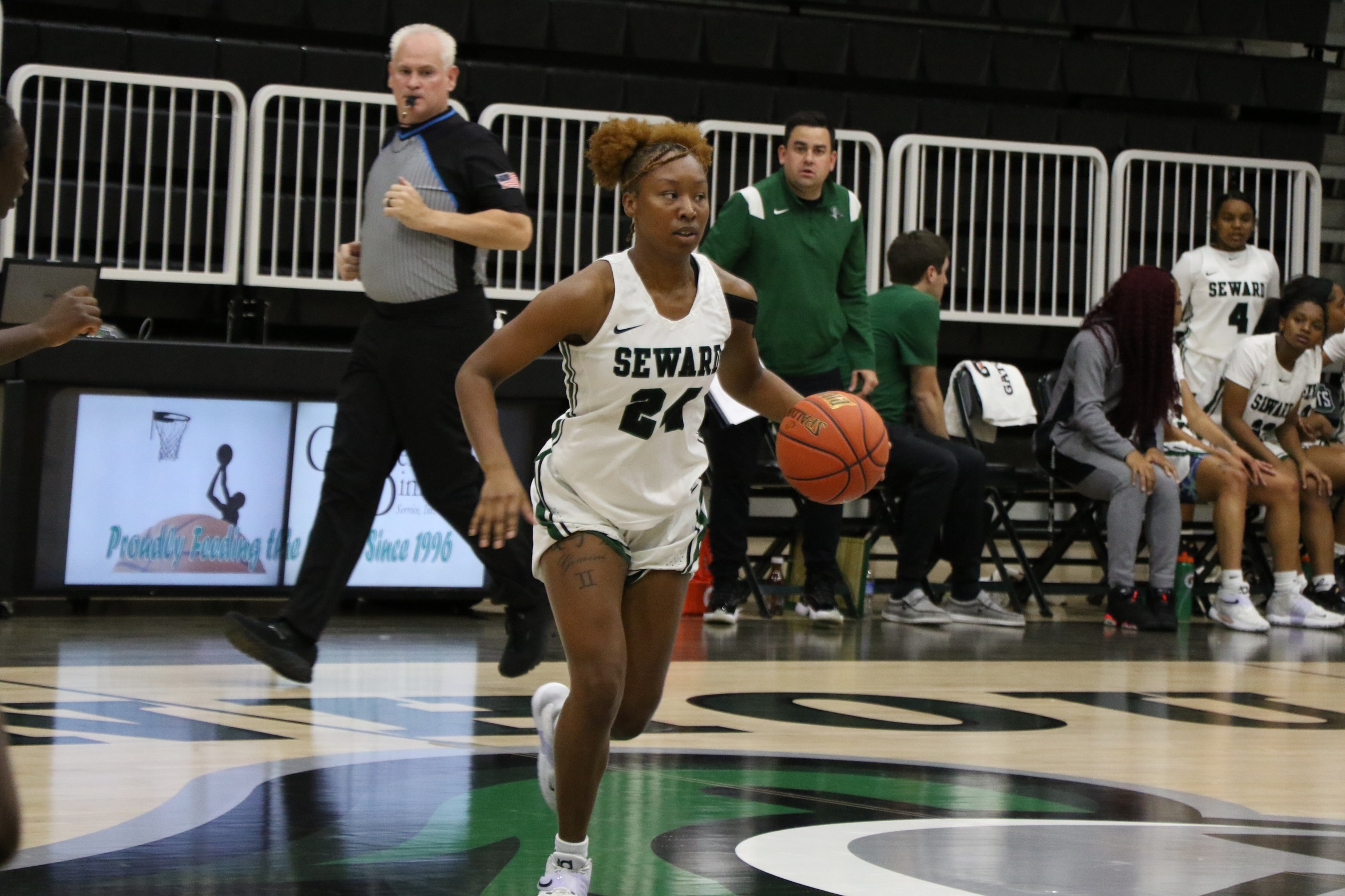 The Lady Saints win their Season opener 76-60 over Utah State Eastern