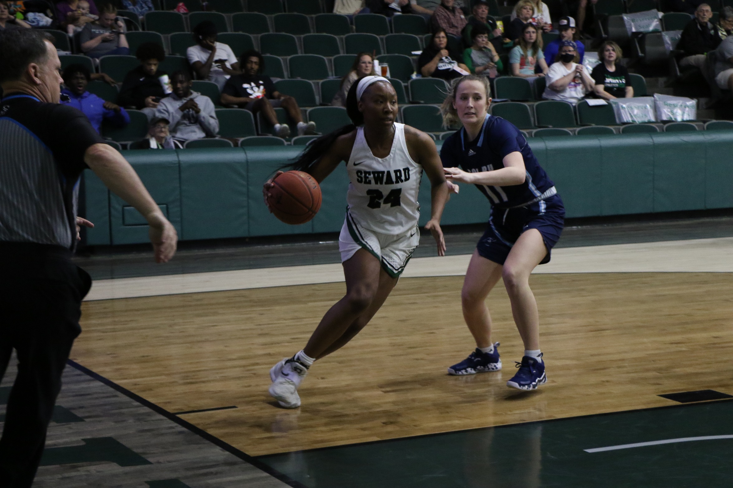 The Lady Saints advance to the Region VI Semifinals in Salina