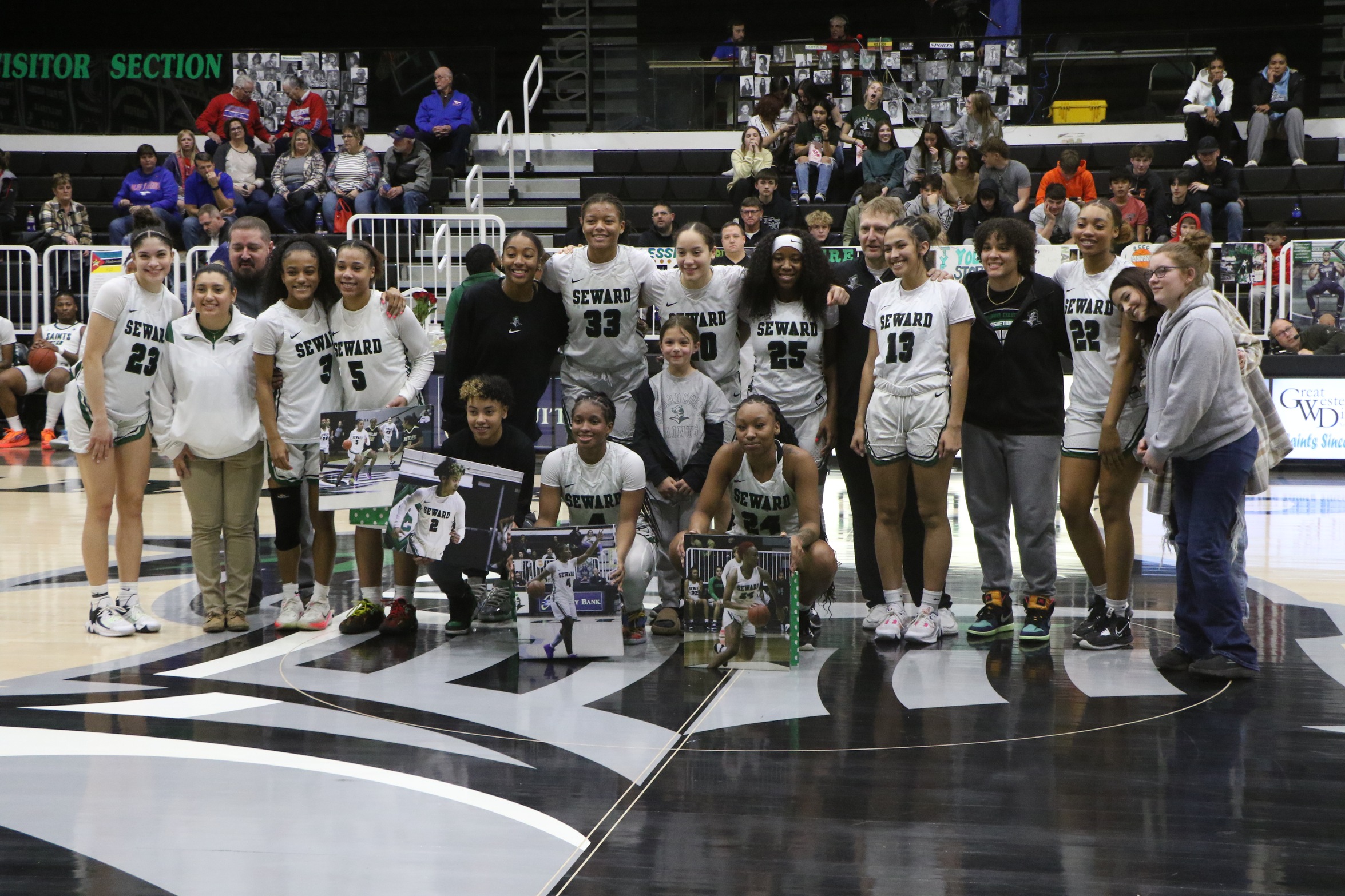 The Lady Saints fall on sophomore night 69-54 to Hutchinson