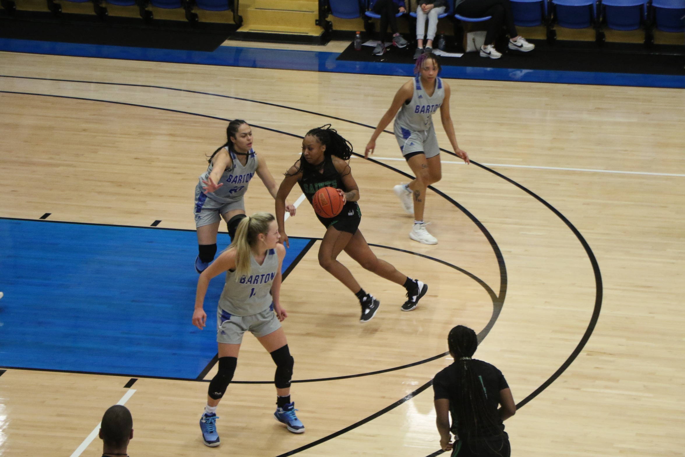 The Lady Saints fall 68-48 to the Cougars