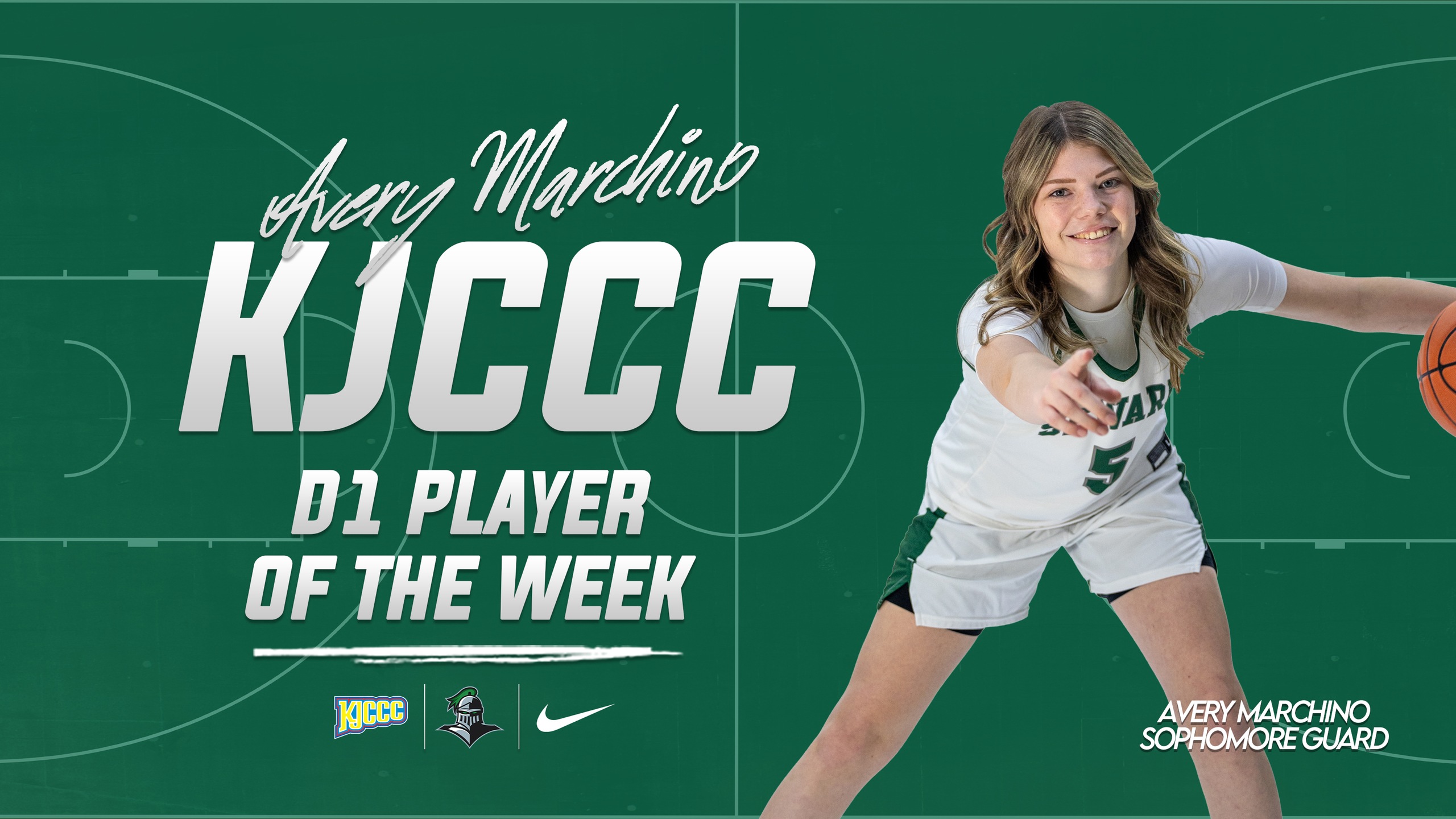 Marchino Named KJCCC Player of the Week