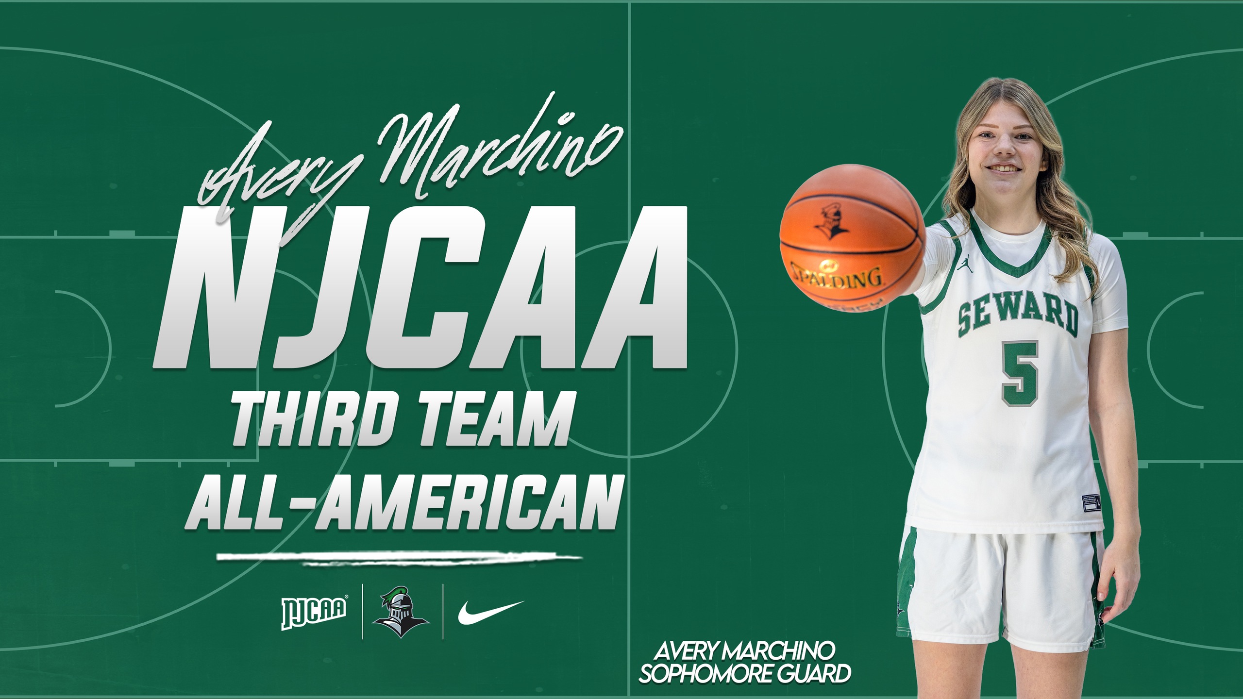 Marchino Named 3rd Team NJCAA All-American