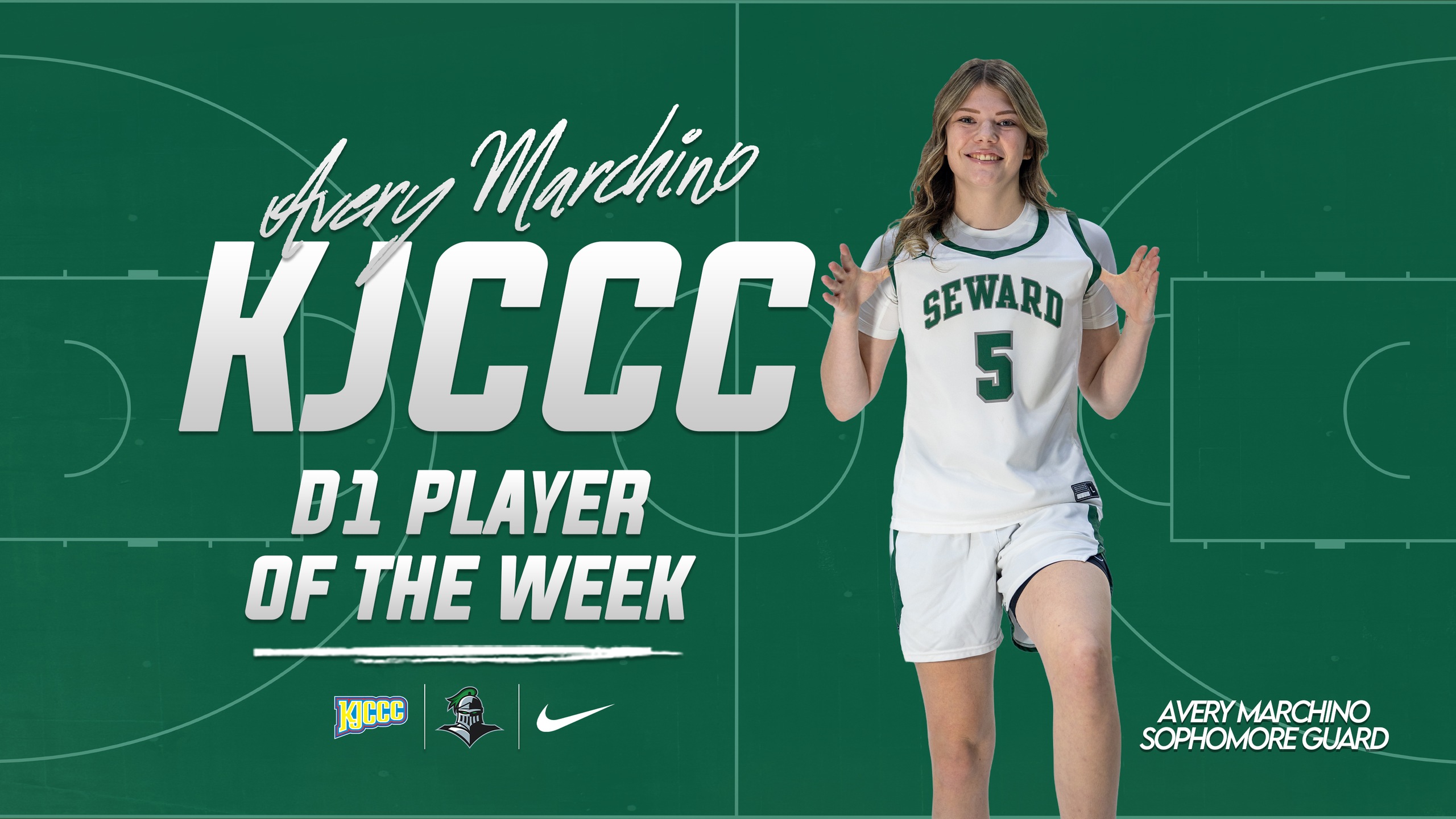 Marchino Nabs 2nd KJCCC Player of the Week Honor