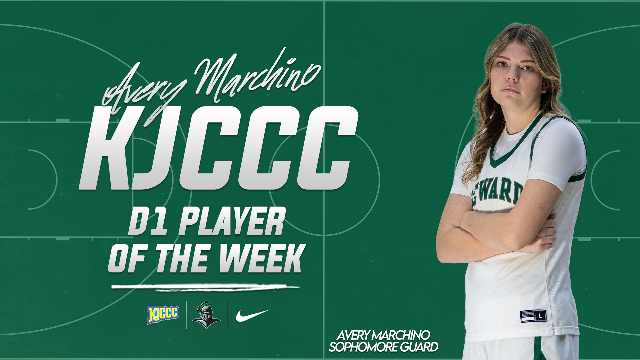 Marchino&rsquo;s Big Game Leads to KJCCC Player of the Week Honors