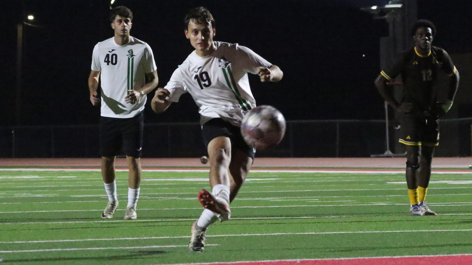 Saints Score Twice to Triumph Over Red Ravens