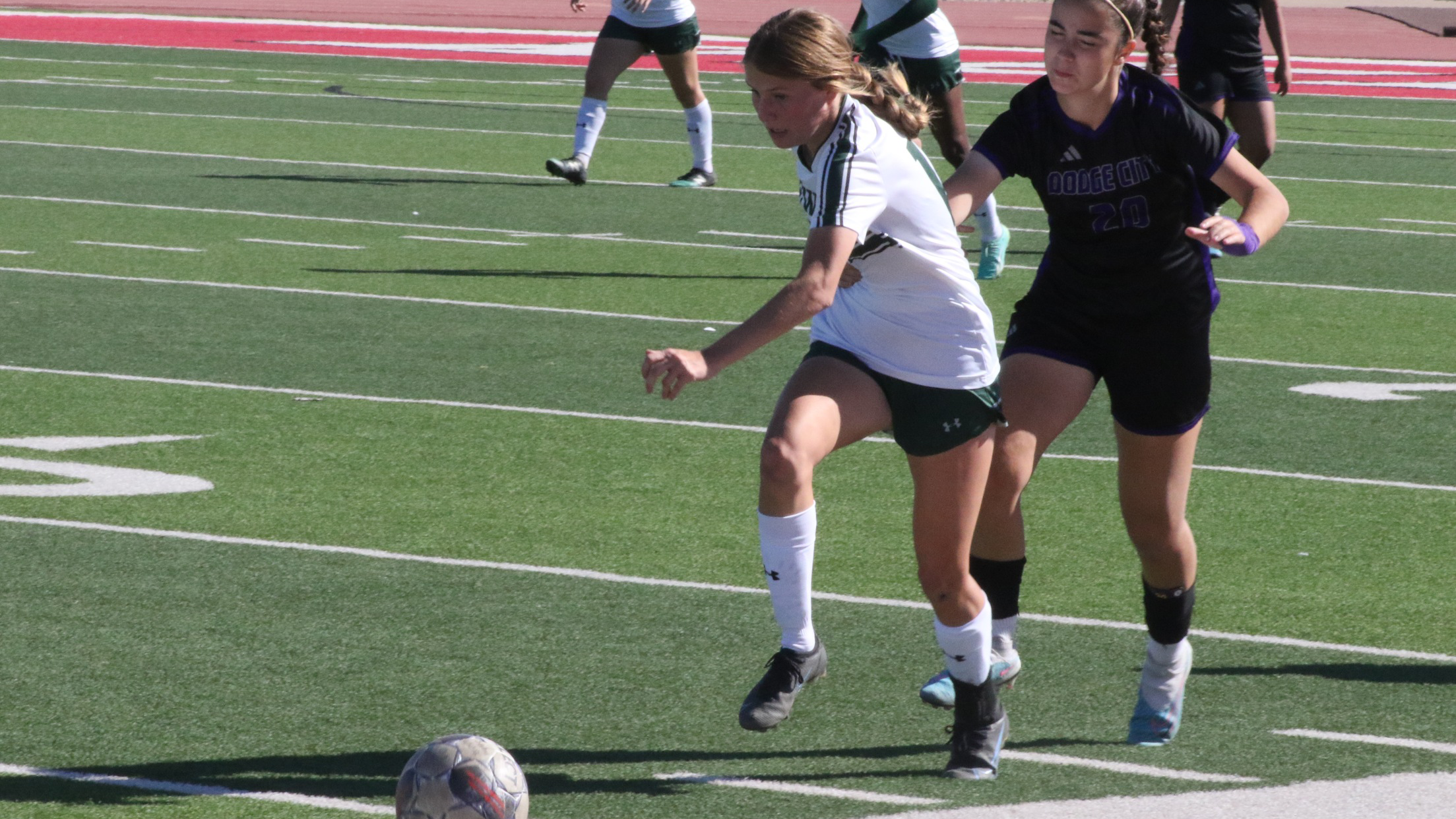 Lady Saints Soccer Falls Short Against Blue Devils