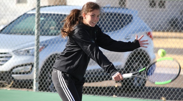 Lady Saints Tennis Win Over Southeastern Oklahoma State