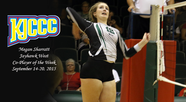 Sharratt Named Jayhawk West Co-Player of the Week