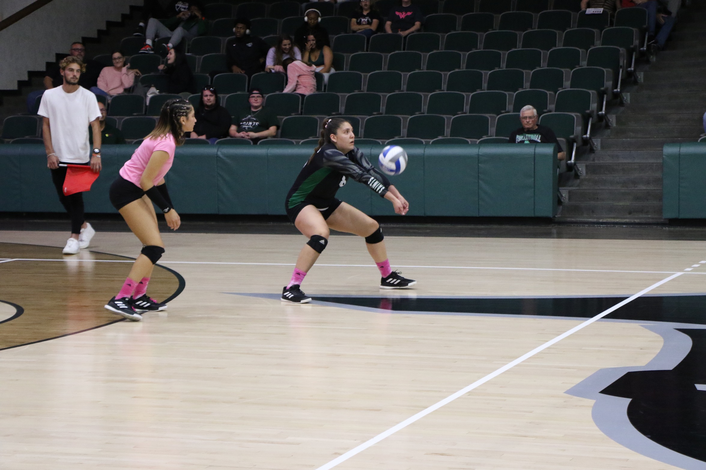 The Lady Saints defeat Illinois Central in first match at Jefferson College