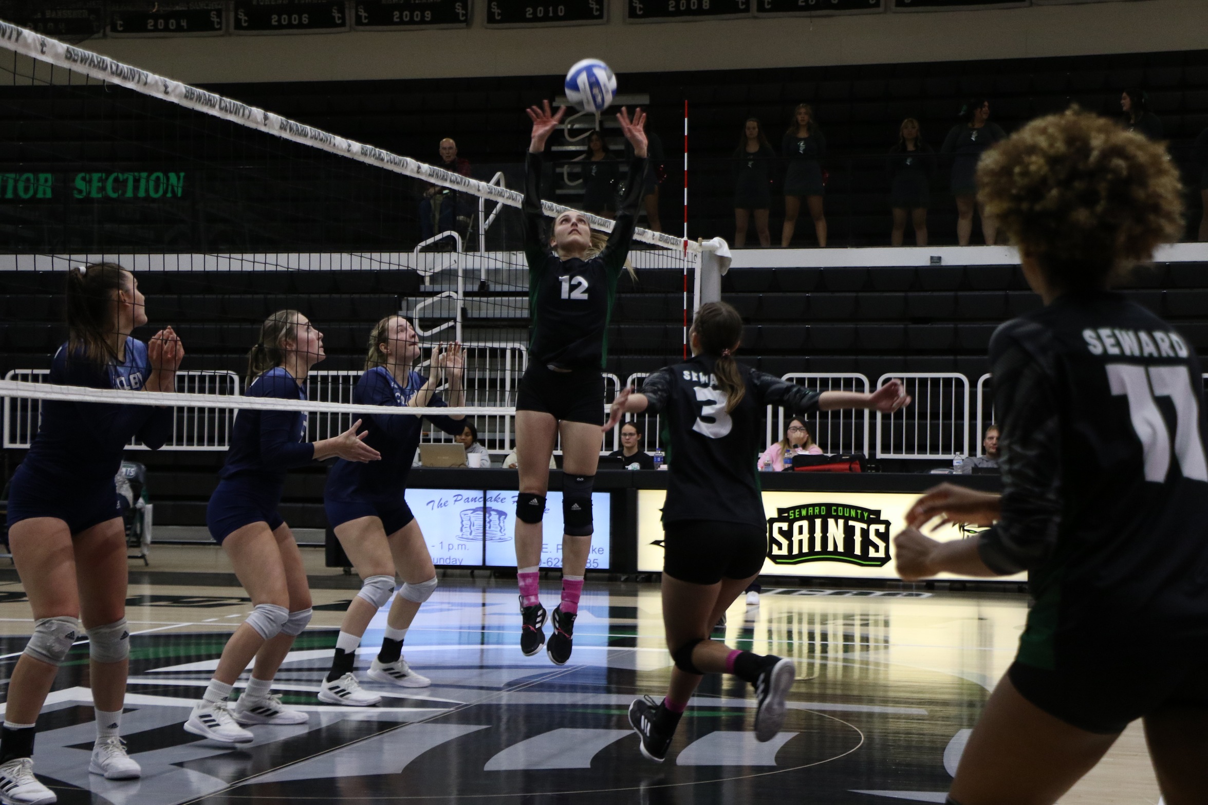 No. 14 Lady Saints come back to win at Dodge City 3-2